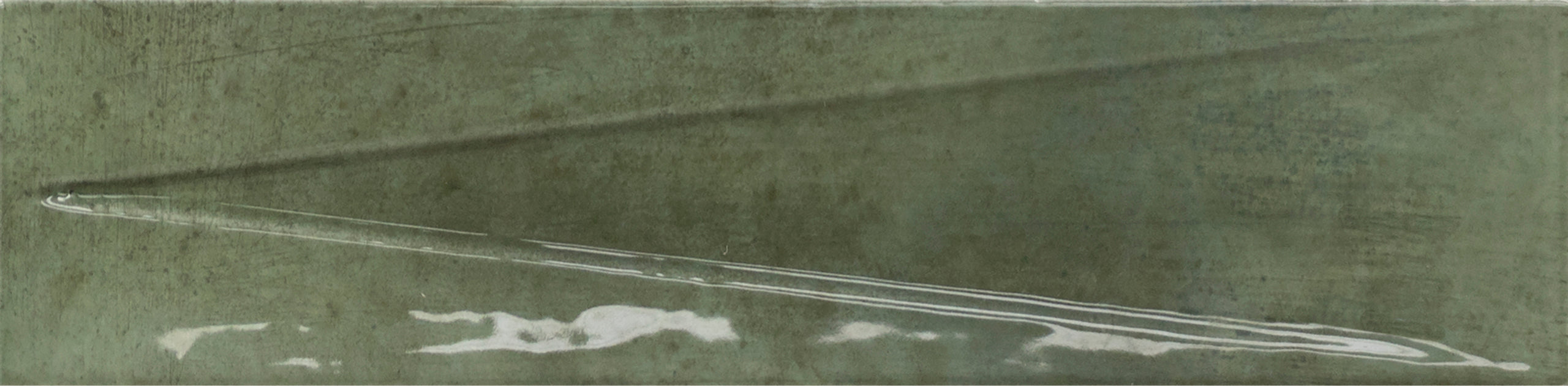 Bari Green Decor 2x10 polished subway tile for backsplash