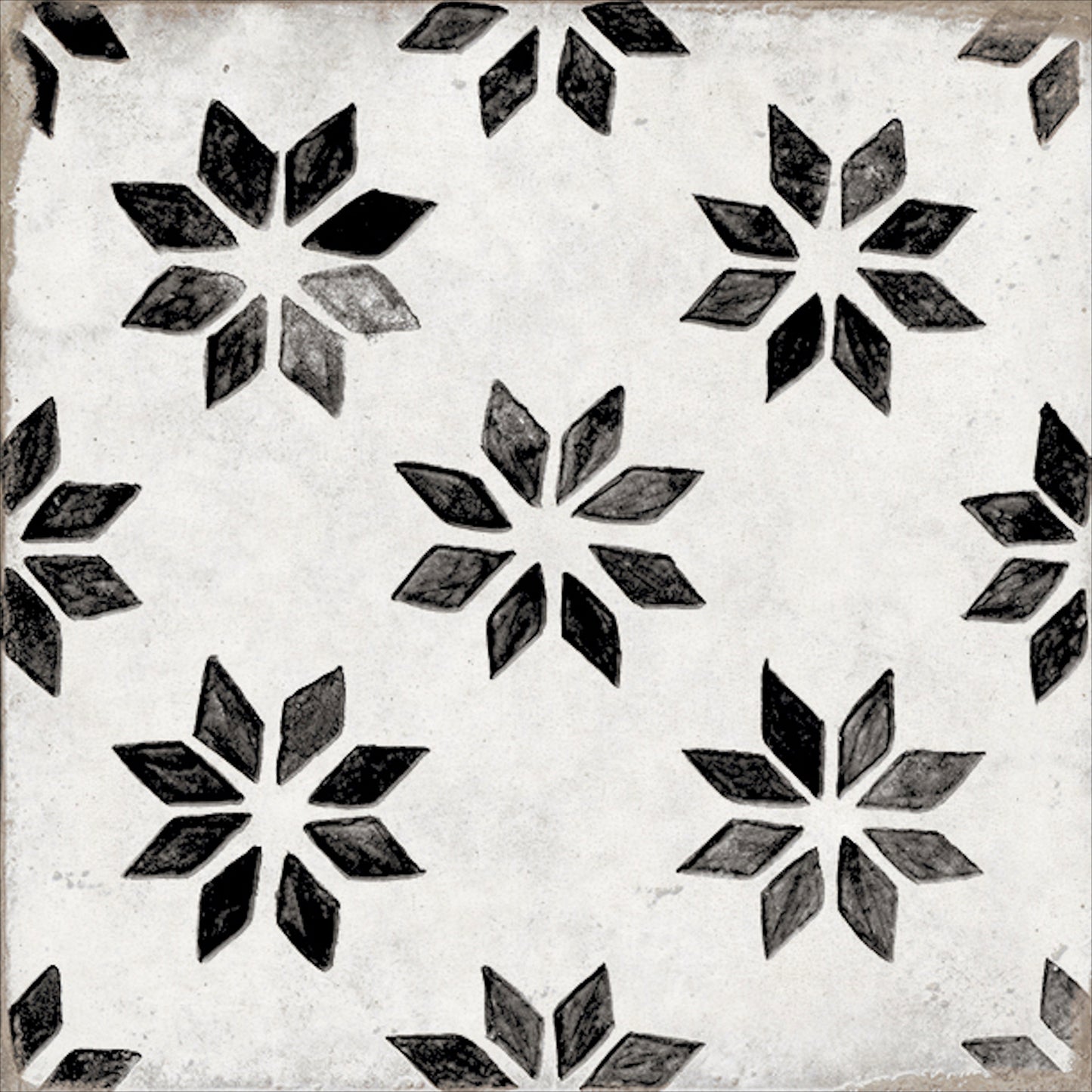 Albori 8x8 Matte Finish Porcelain Patterned Tile