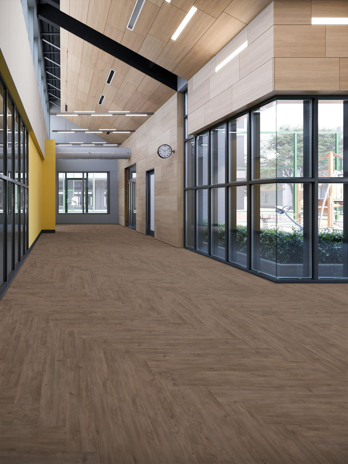 Tarkett iD Latitude Wood Acadia 6"x48" Luxury Vinyl Flooring
