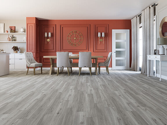Good Fellow Arctik Flora 6"x48" Luxury Vinyl Flooring