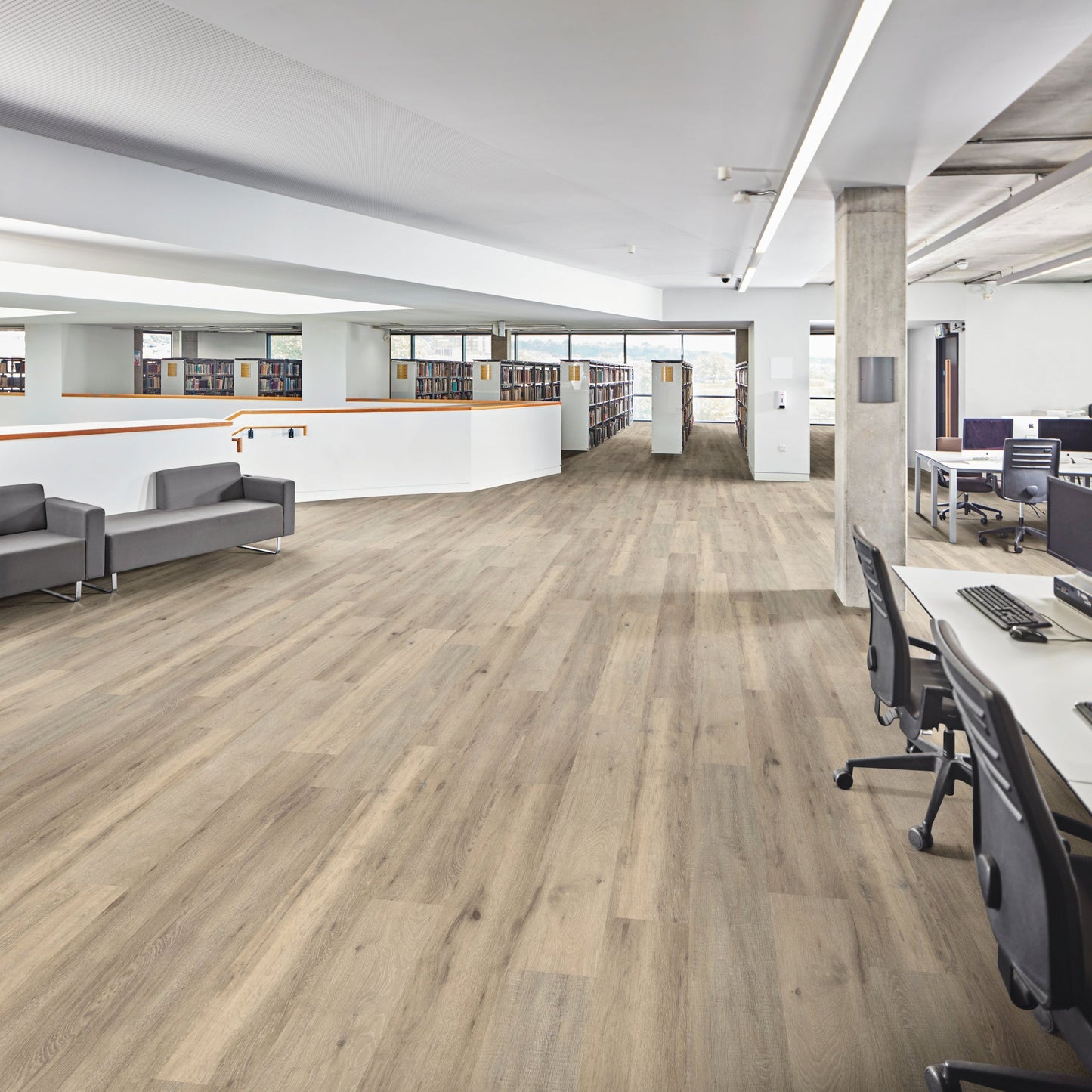 Karndean Korlok Baltic Coastal Oak 9"x56" Luxury Vinyl Flooring