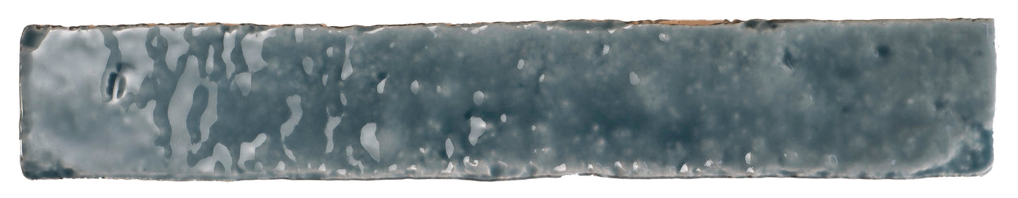 2x10 ceramic subway tile with glossy textured surface