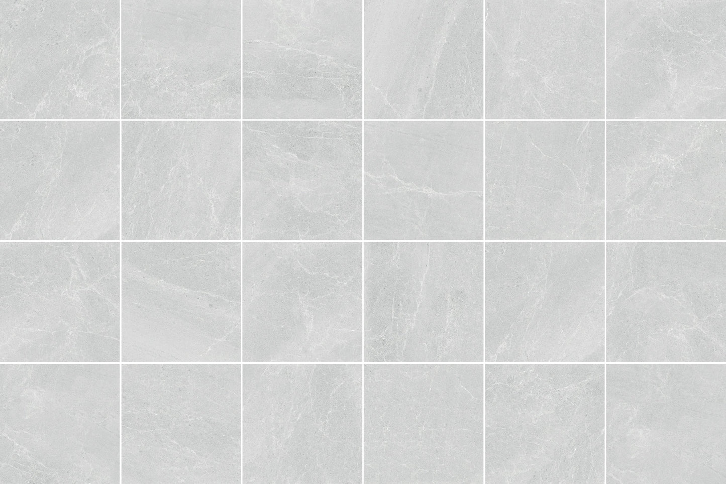 Creative Light Grey 24"x24" Porcelain Pavers – 2cm Matte Outdoor Deck Tiles