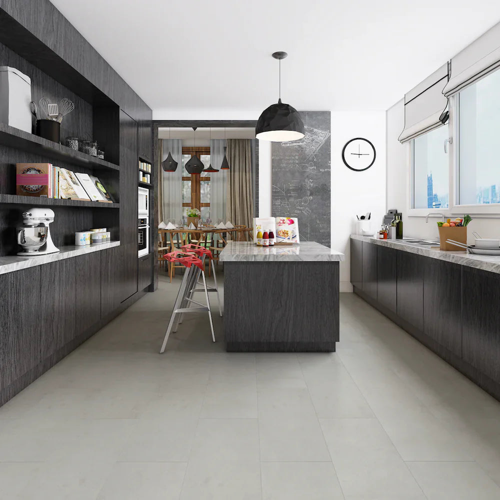 Biyork Hydrogen-6 Chalk 12"x24"x6mm Vinyl Flooring