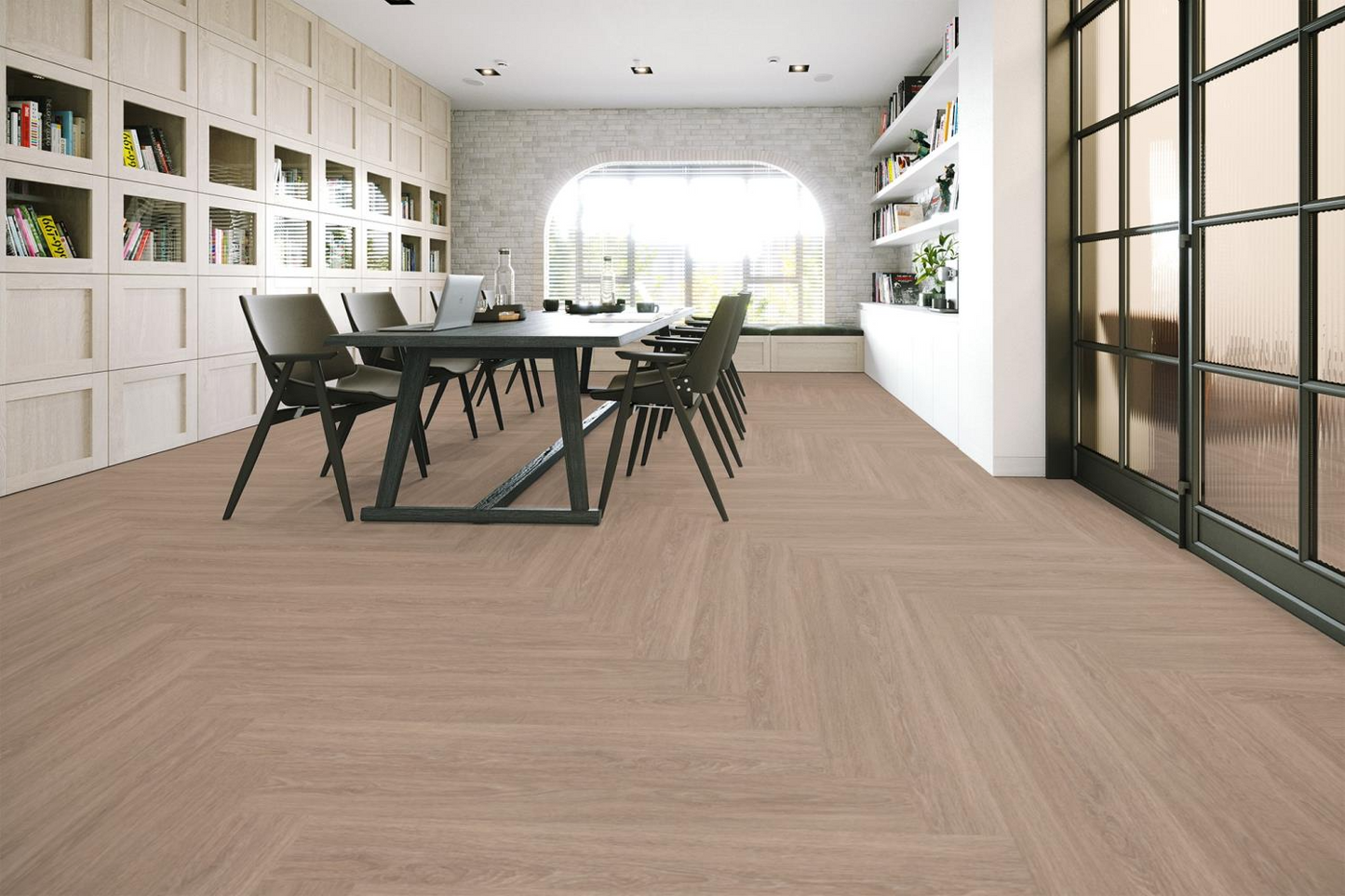 Tarkett iD Latitude Wood Chamois 6"x48" Luxury Vinyl Flooring
