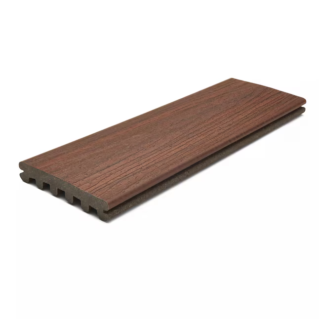 Trex Cinnamon Cove 1"x6"x12 ft. Groove Edge Decking Board
