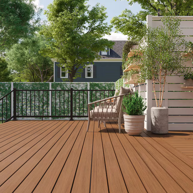 Trex Cinnamon Cove 1"x6"x20 ft. Square Edge Decking Board