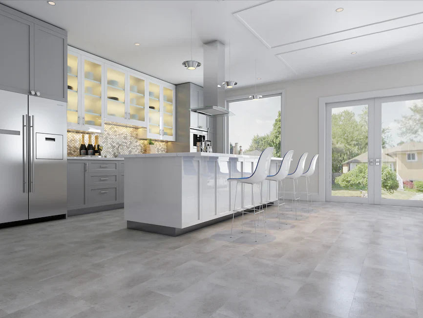 Biyork Hydrogen-6 Clay 12"x24"x6mm Vinyl Flooring