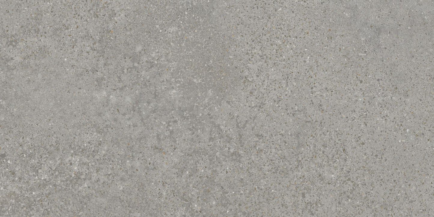 Code Grey 12x24 Matte Finish Porcelain Concrete Tile