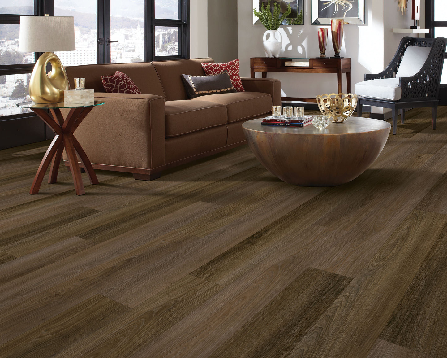 Mohawk Discovery Cup O’ Java 6"x48" Luxury Vinyl Flooring