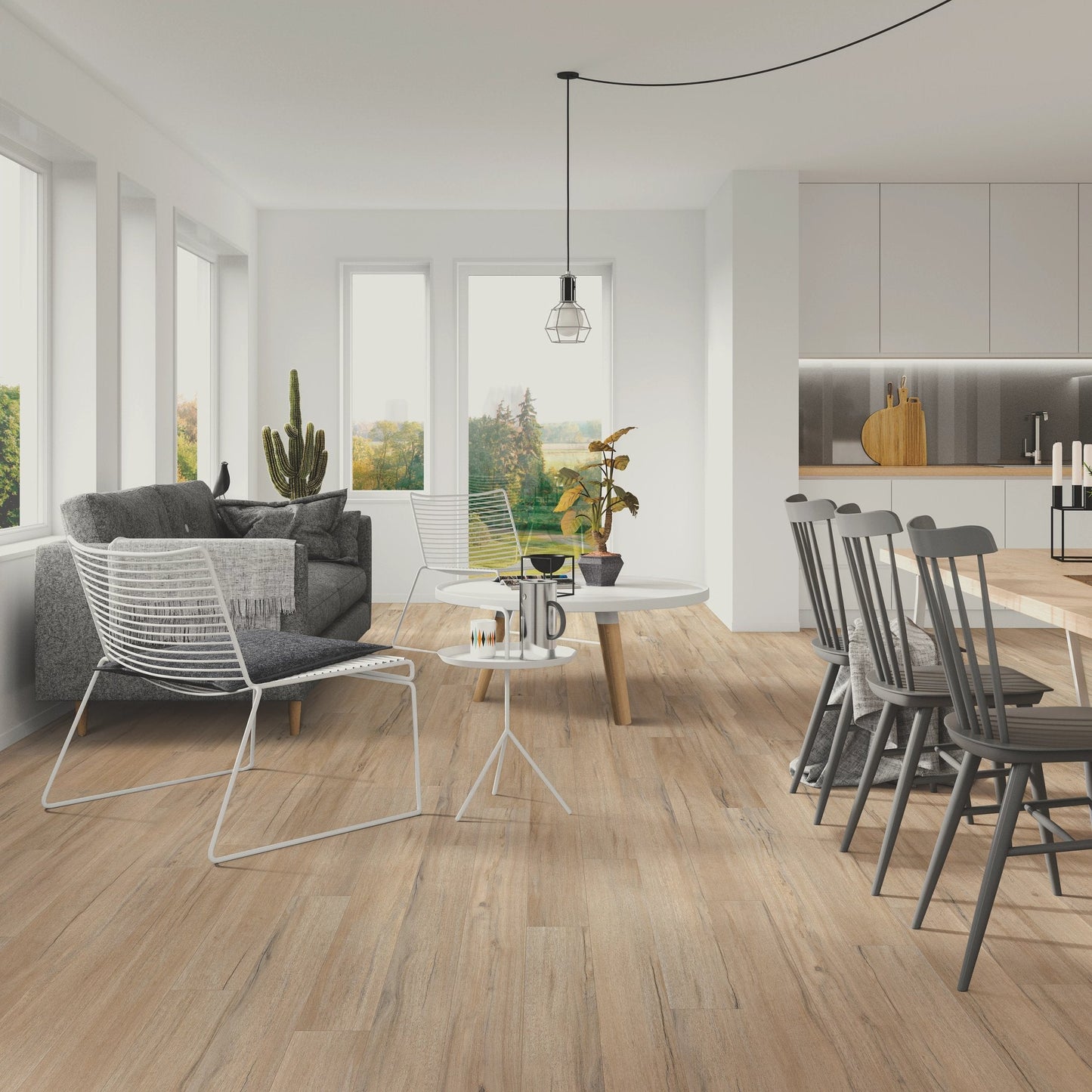 Coretec Dodwell Oak 5"x48" Luxury Vinyl Plank Flooring