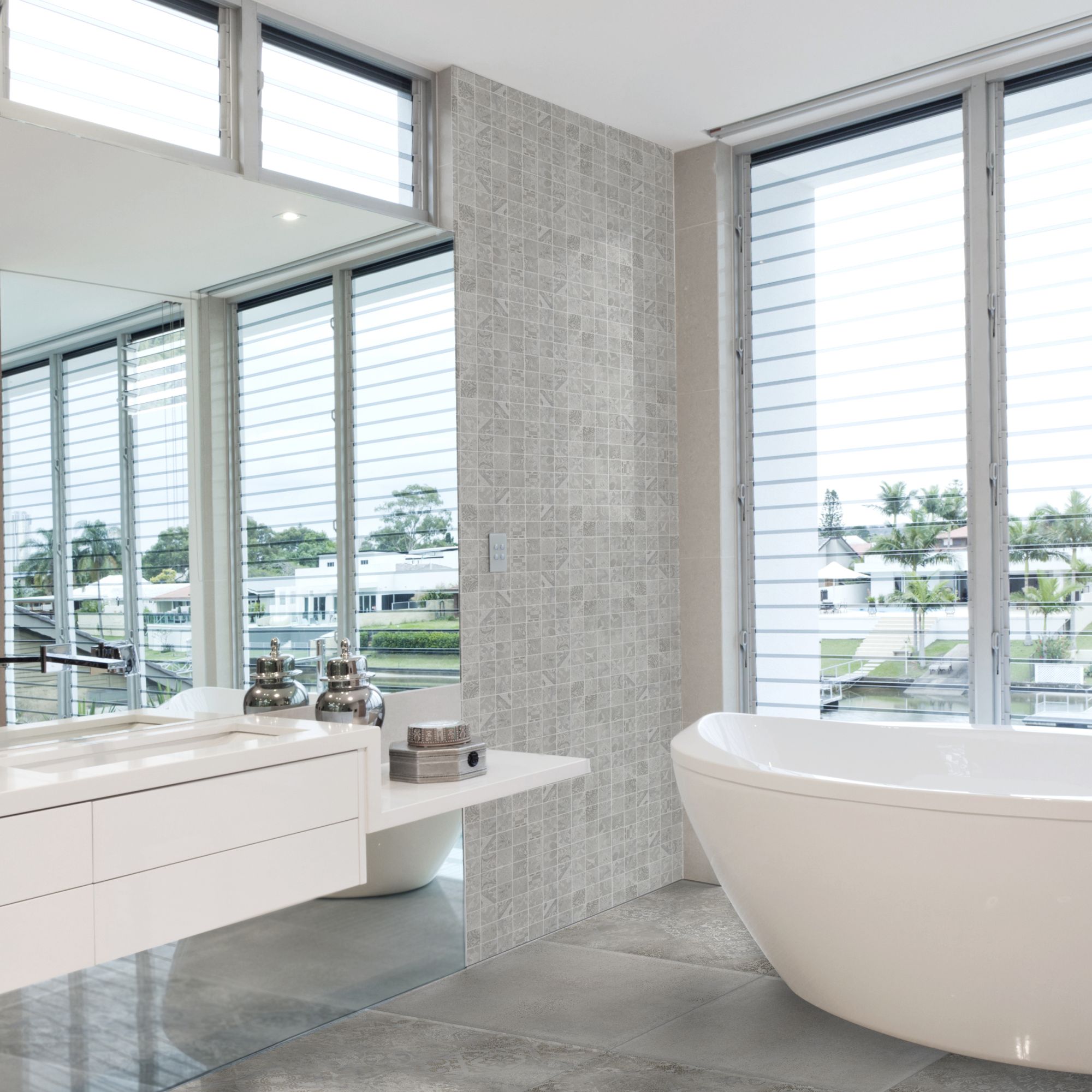 Ellesmere Mosaic 2x2 Semi-Polished Finish Porcelain Tile