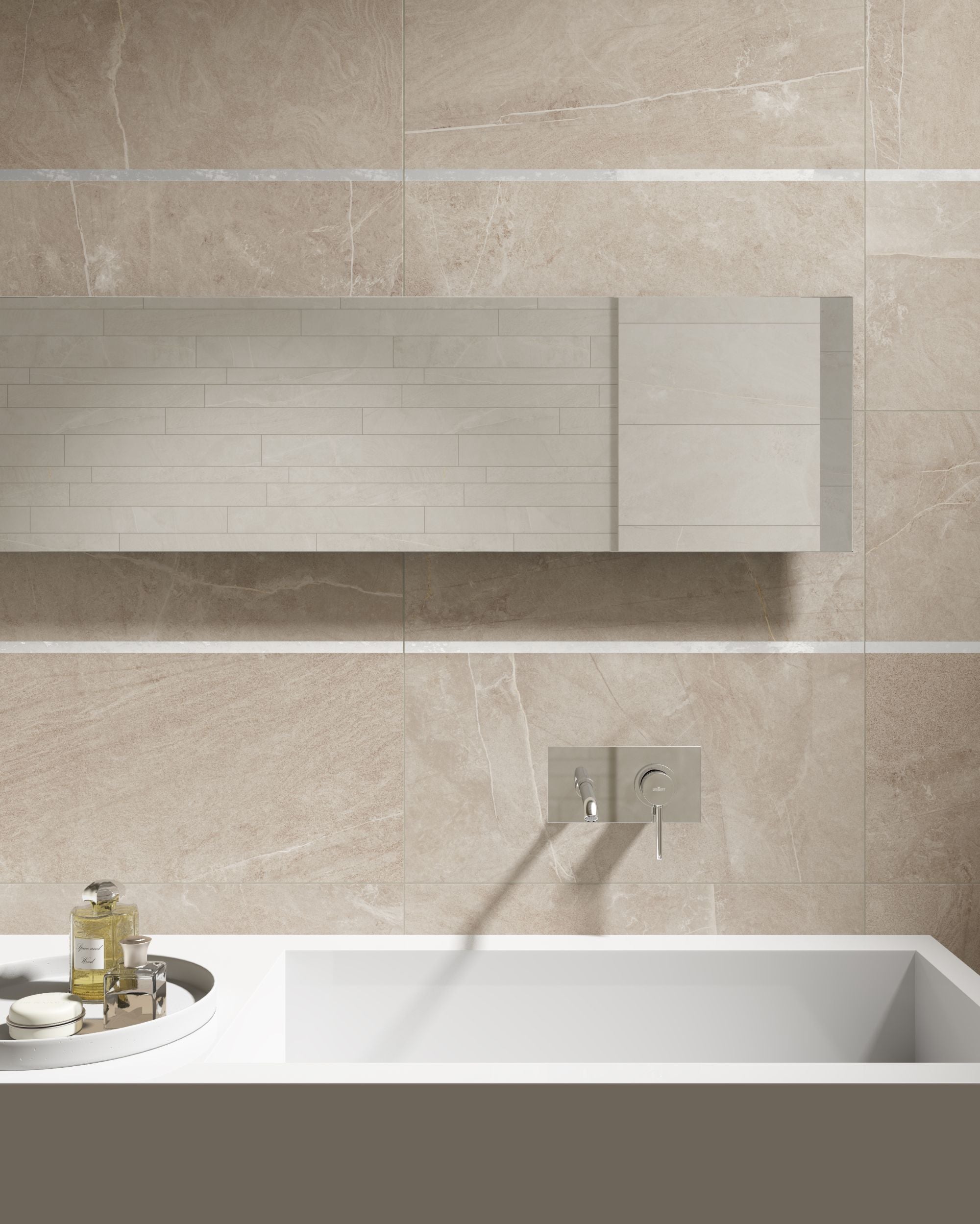 Gardena Noce 16x32 Matte Finish Porcelain Tile