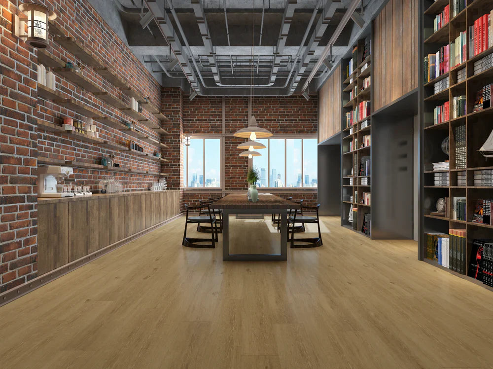 Biyork Hydrogen-5 Gold Coast 7"x48"x5mm Vinyl Flooring