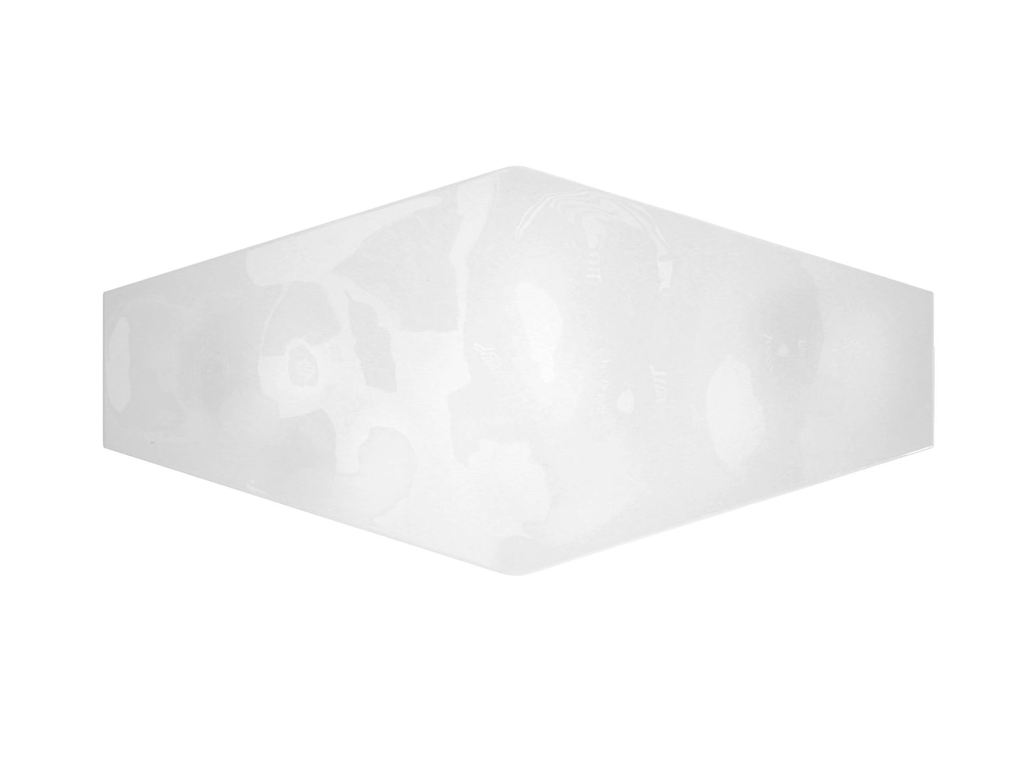 Hex White 4x8 Polished Finish Ceramic Backsplash Tile