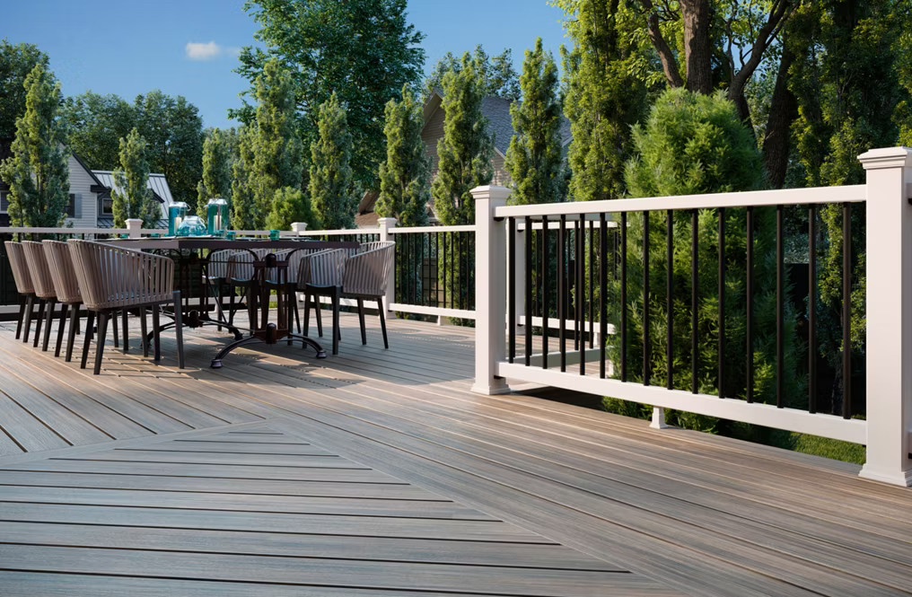 Trex Enhance Honey Grove 1"x6"x16 ft. Groove Edge Decking Board