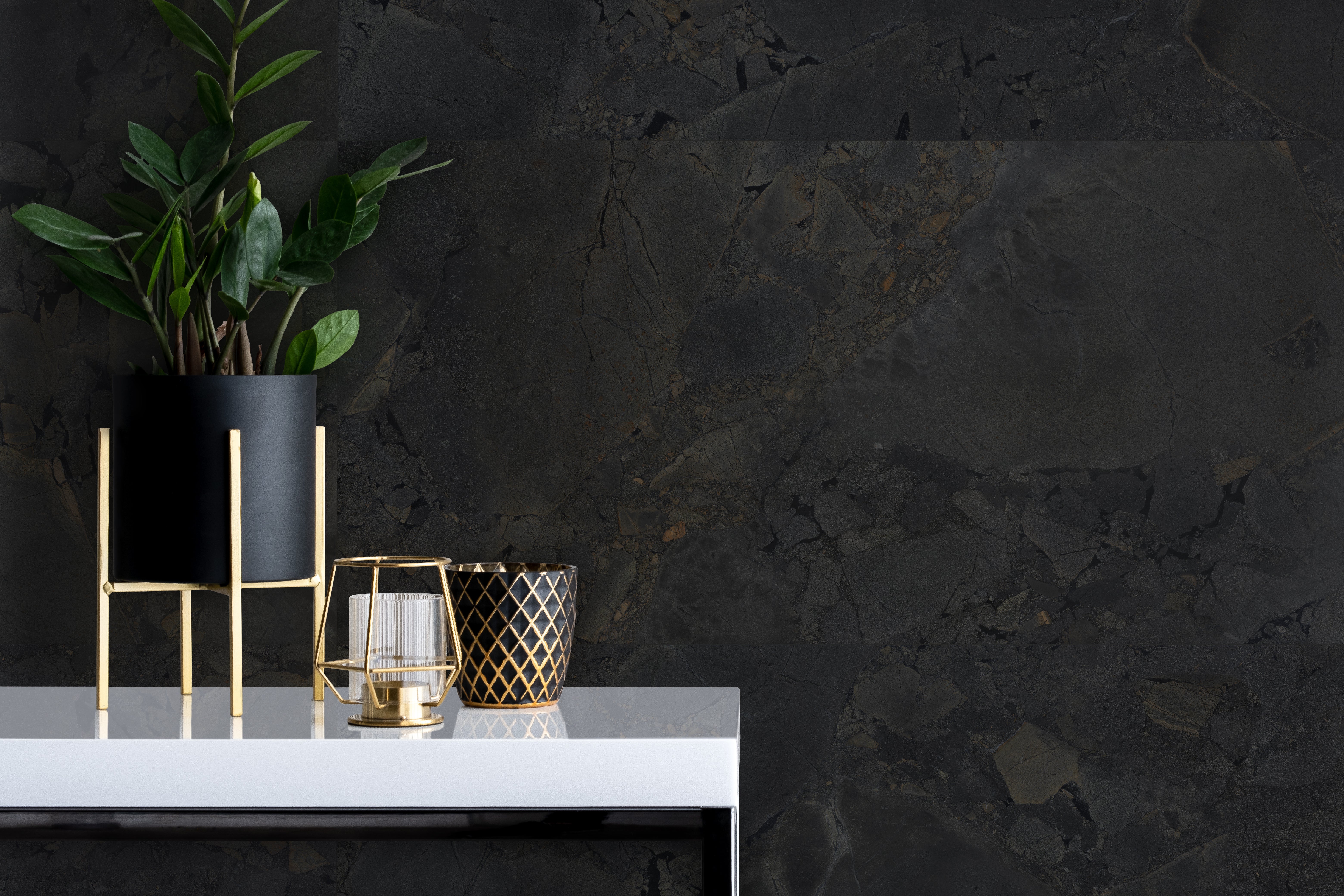 Jurassic Black 24x48 Matte Finish Porcelain Tile