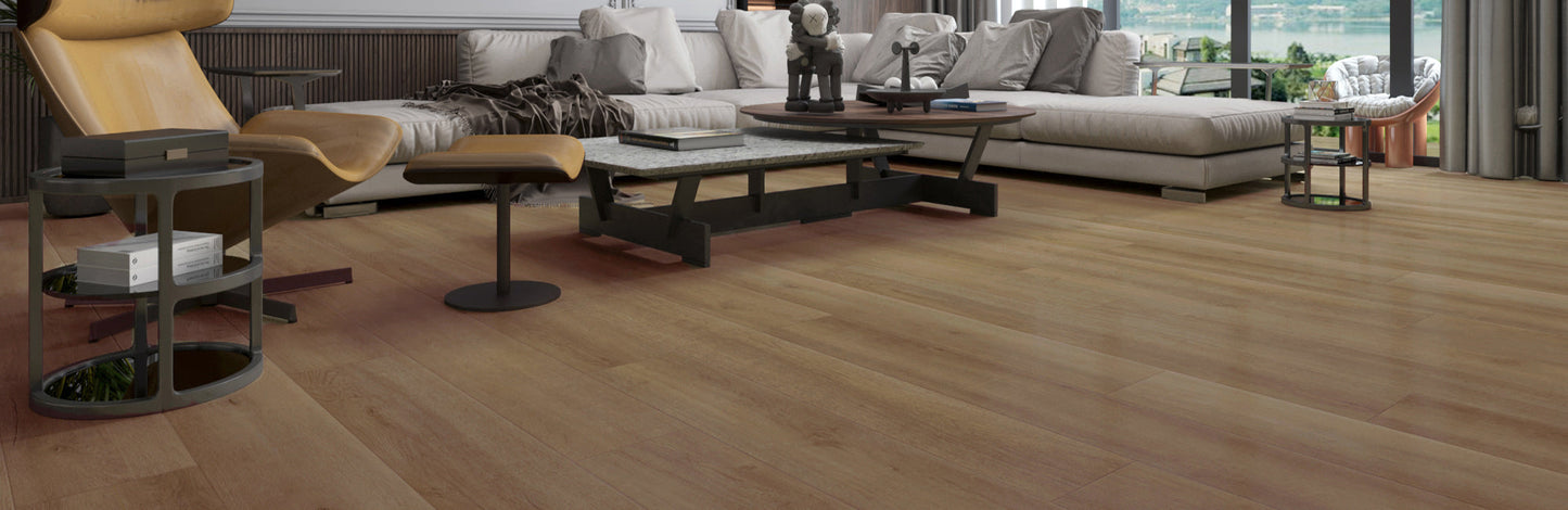 Opus Floors Maestro Peetee Oak 9"x 60"x7mm Vinyl Flooring