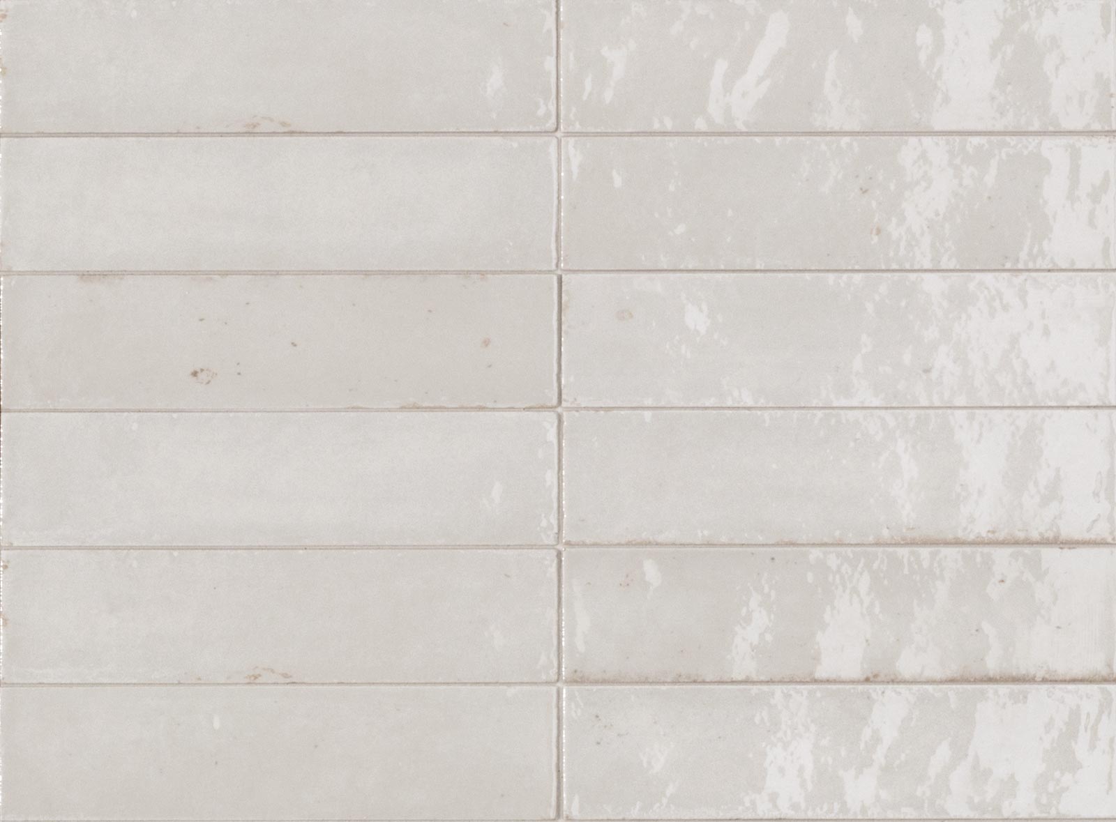 Lume White 2x9 Glossy Polished Subway Tile Backsplash