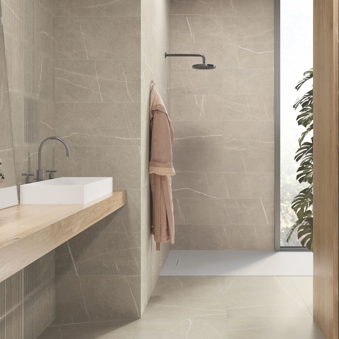 Nomade Bone 12x24 Matte Finish Porcelain Tile