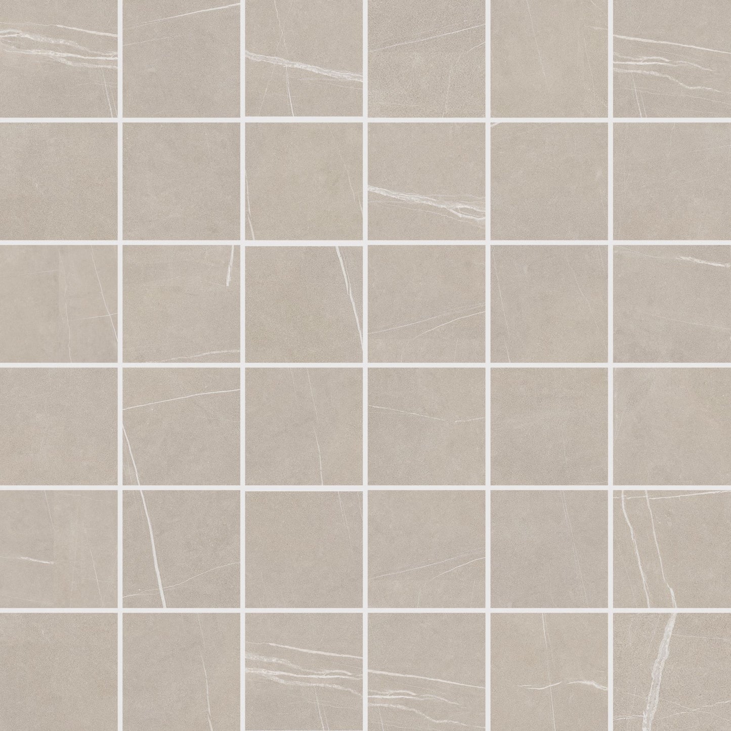 Nomade Bone Mosaic 2x2 Matte Finish Porcelain Tile