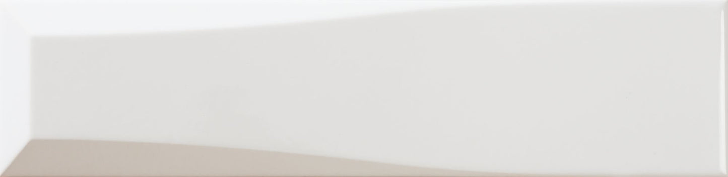 Palmaria White 3x12 Glossy Subway Tile Backplash