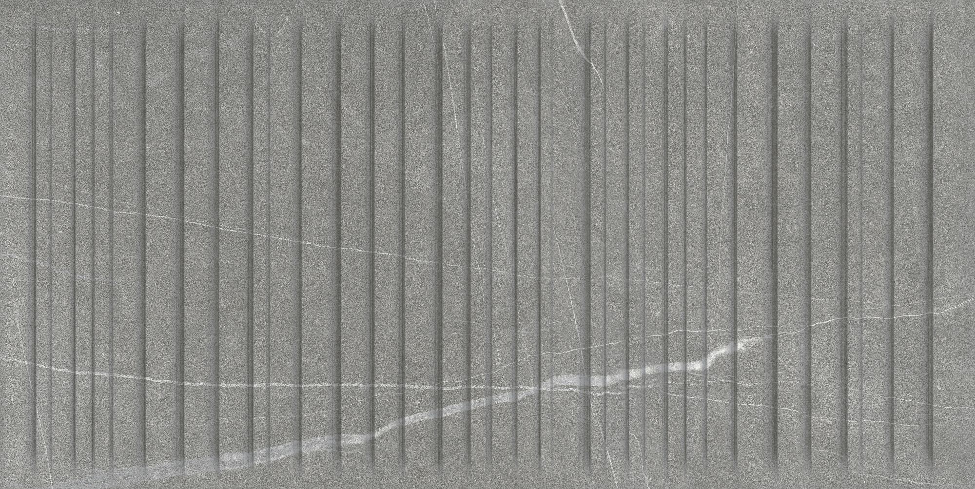 Parallelo Argent 12x24 Matte Decorative Porcelain Wall Tile