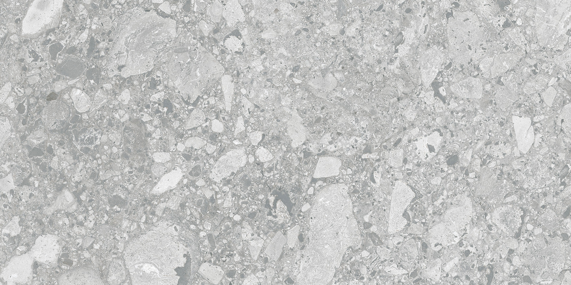 Pedregal Silver 24x24 Matte Finish Terrazzo Tile Porcelain