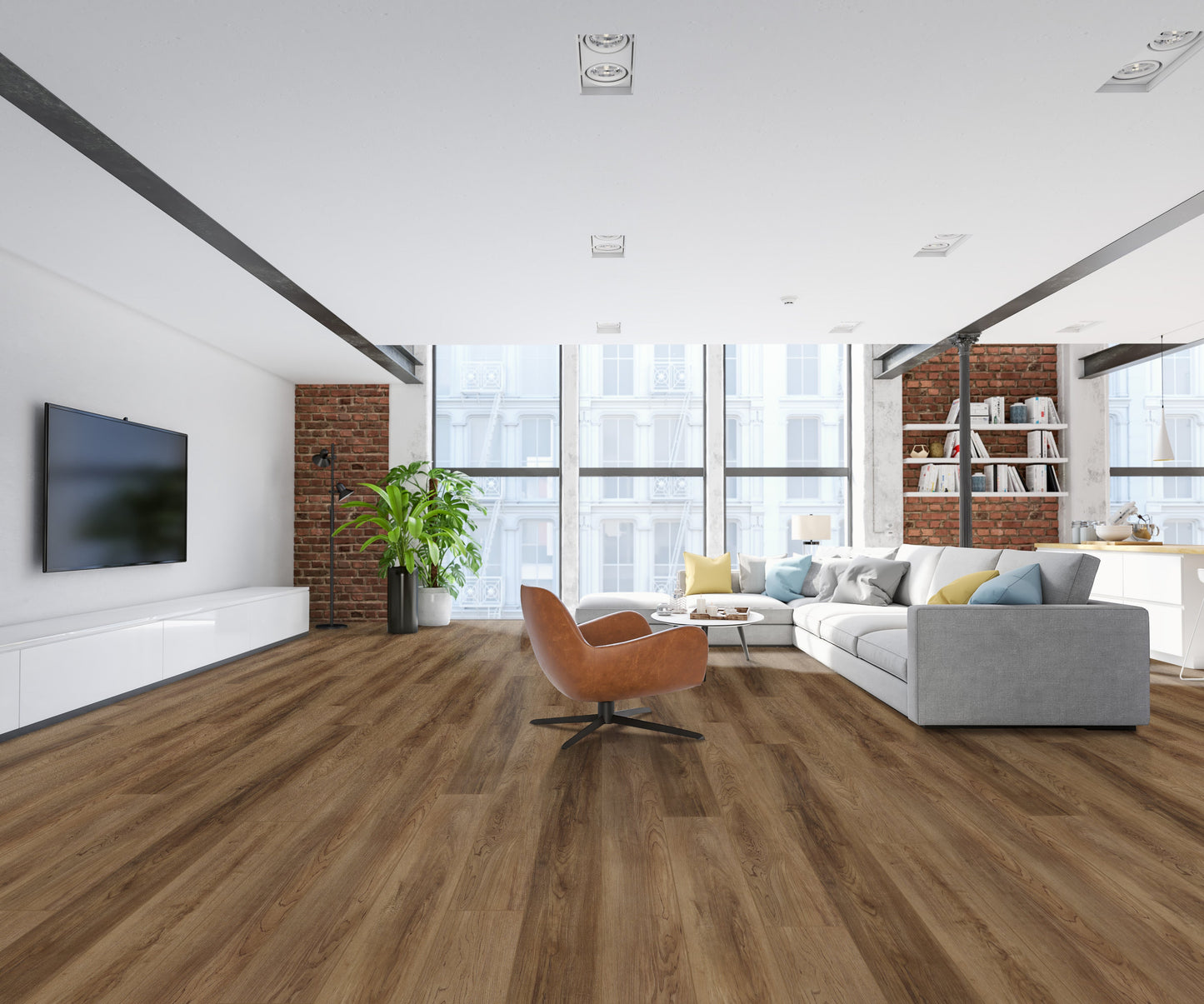 Biyork Hydrogen-6 Playful Otter 7"x60"x6mm Vinyl Flooring