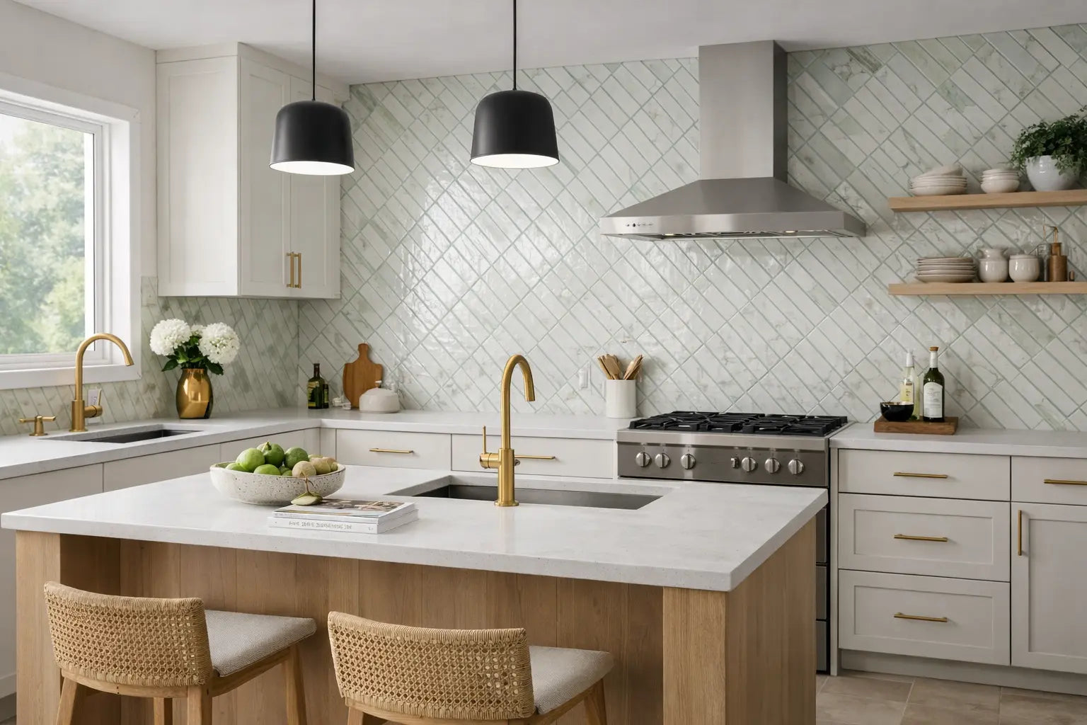 Subway Backsplash tile