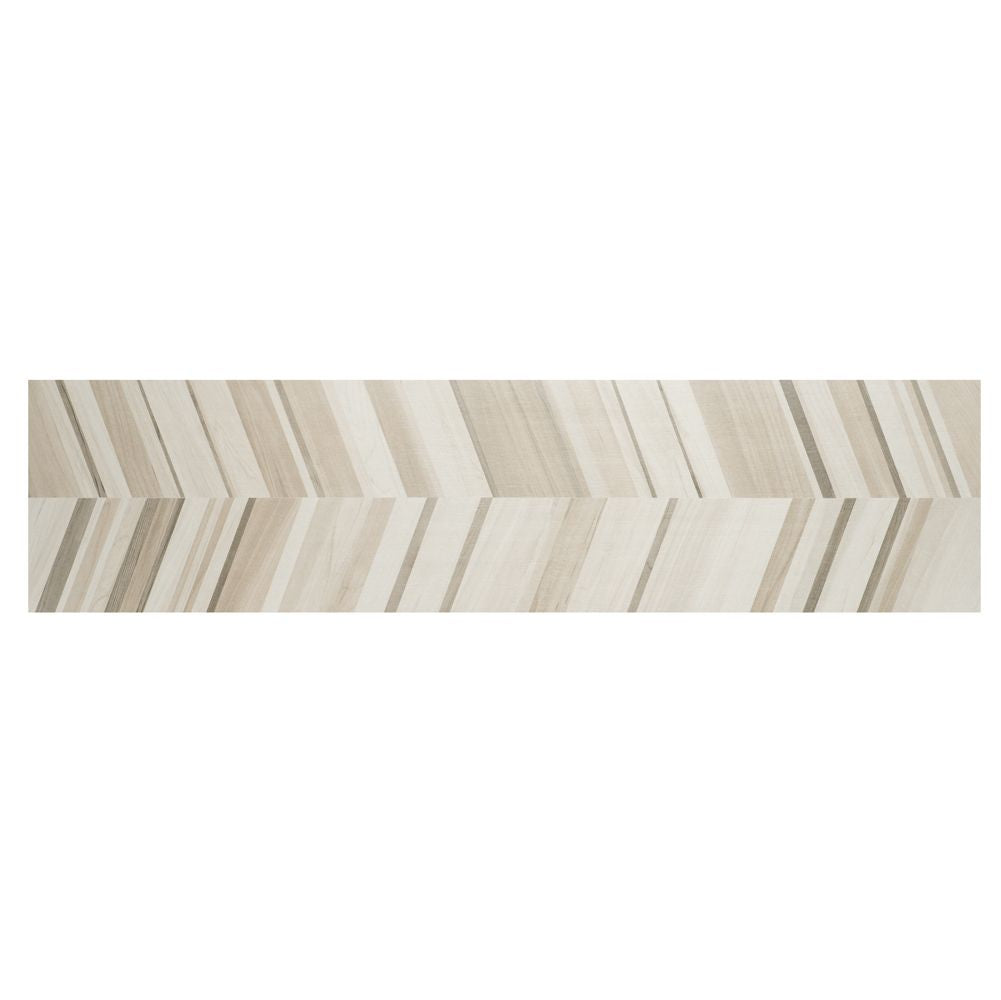 Royal Logs Decor 12x48 Matte Finish Chevron Porcelain Tile