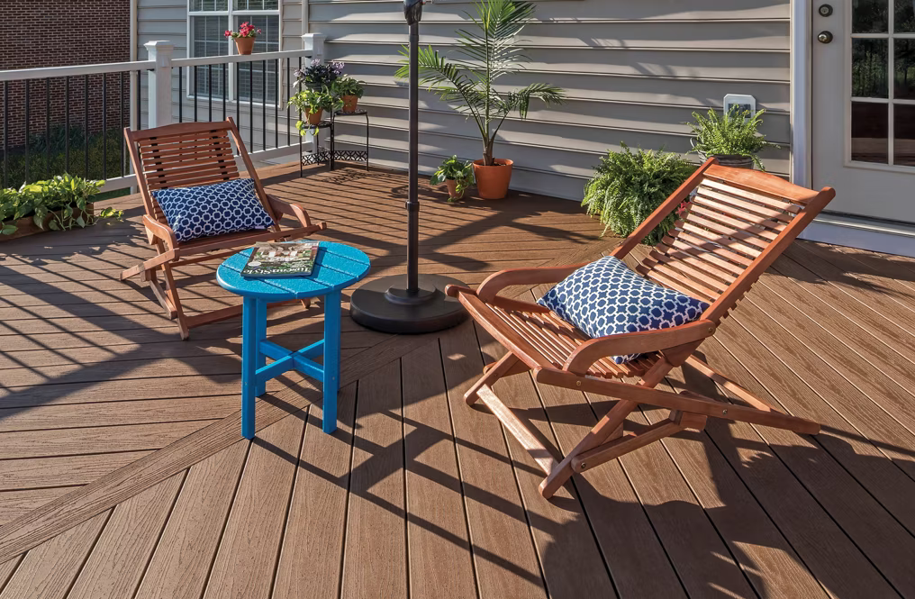 Trex Enhance Saddle 1"x6"x20 ft. Groove Edge Decking Board