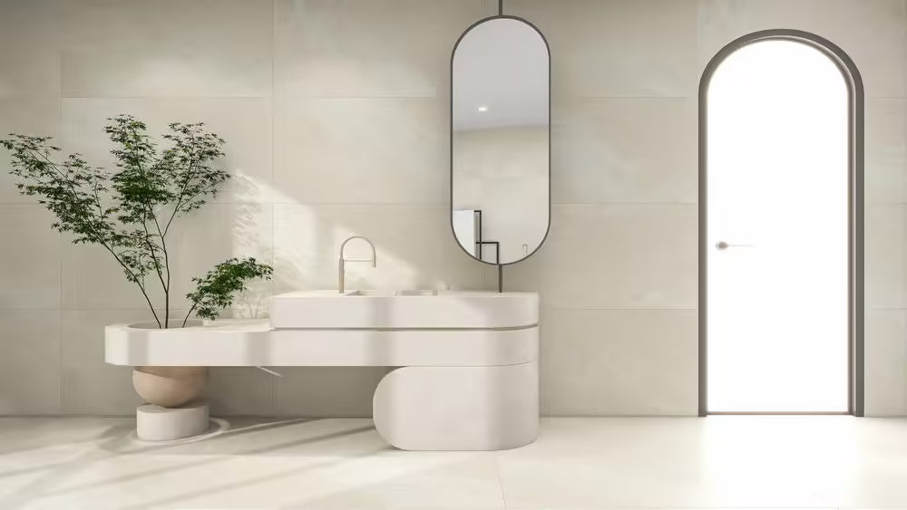 Sand Beige 24"x48" Matte Porcelain Tile