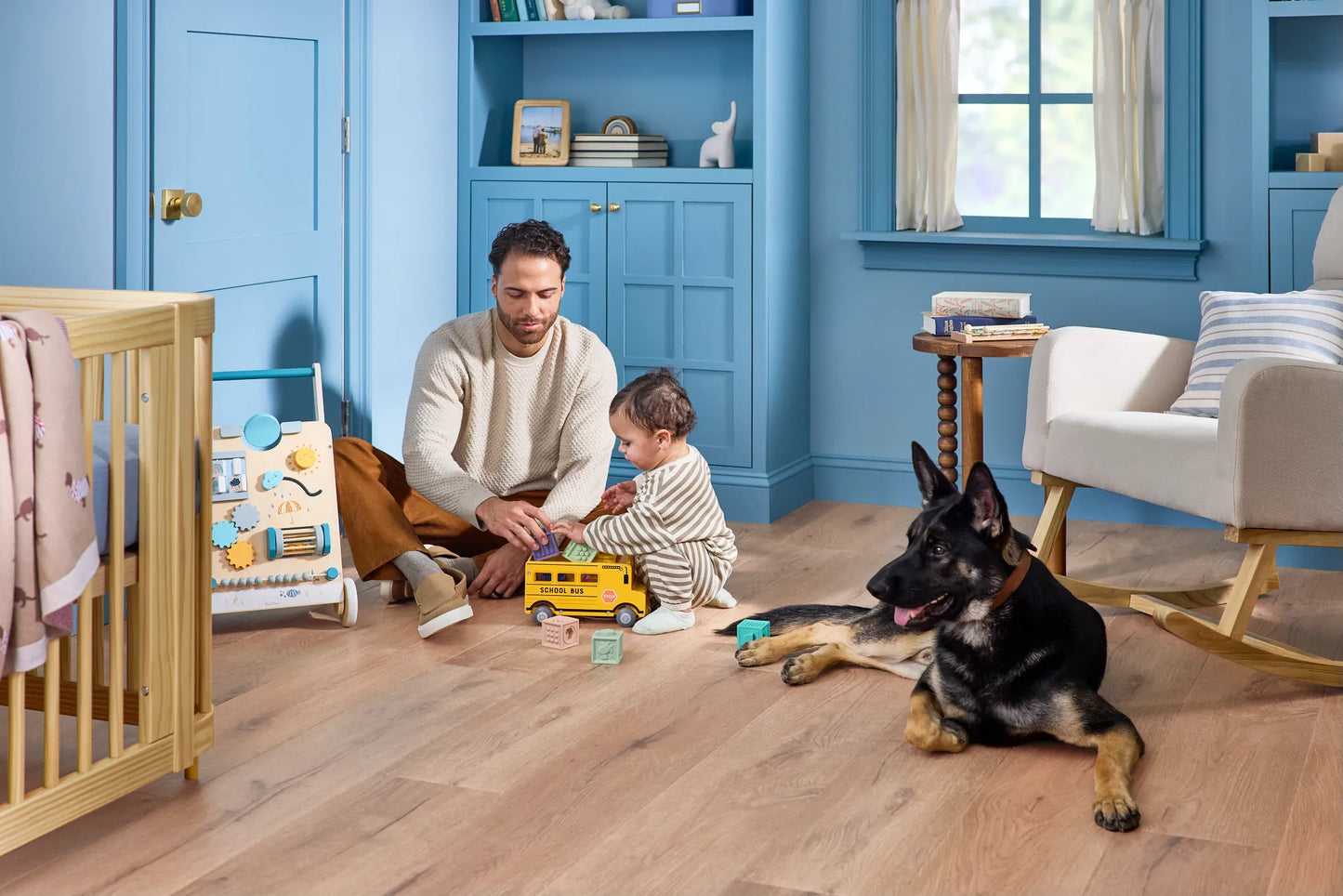 Coretec Premium Sand Dollar Oak 9"x72" Luxury Vinyl Flooring