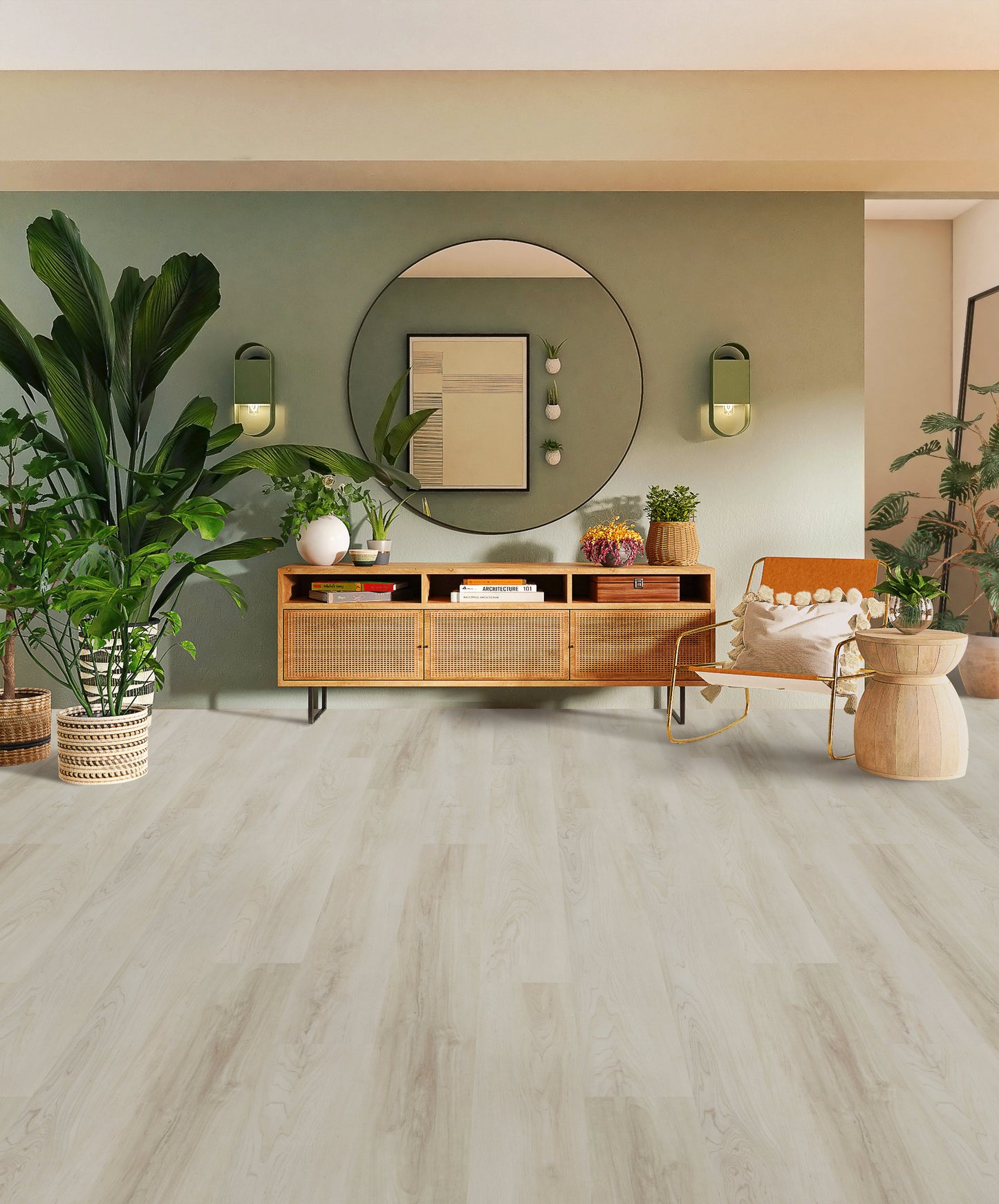 Biyork Hydrogen-5 Silk Palace 7"x48"x5mm Vinyl Flooring