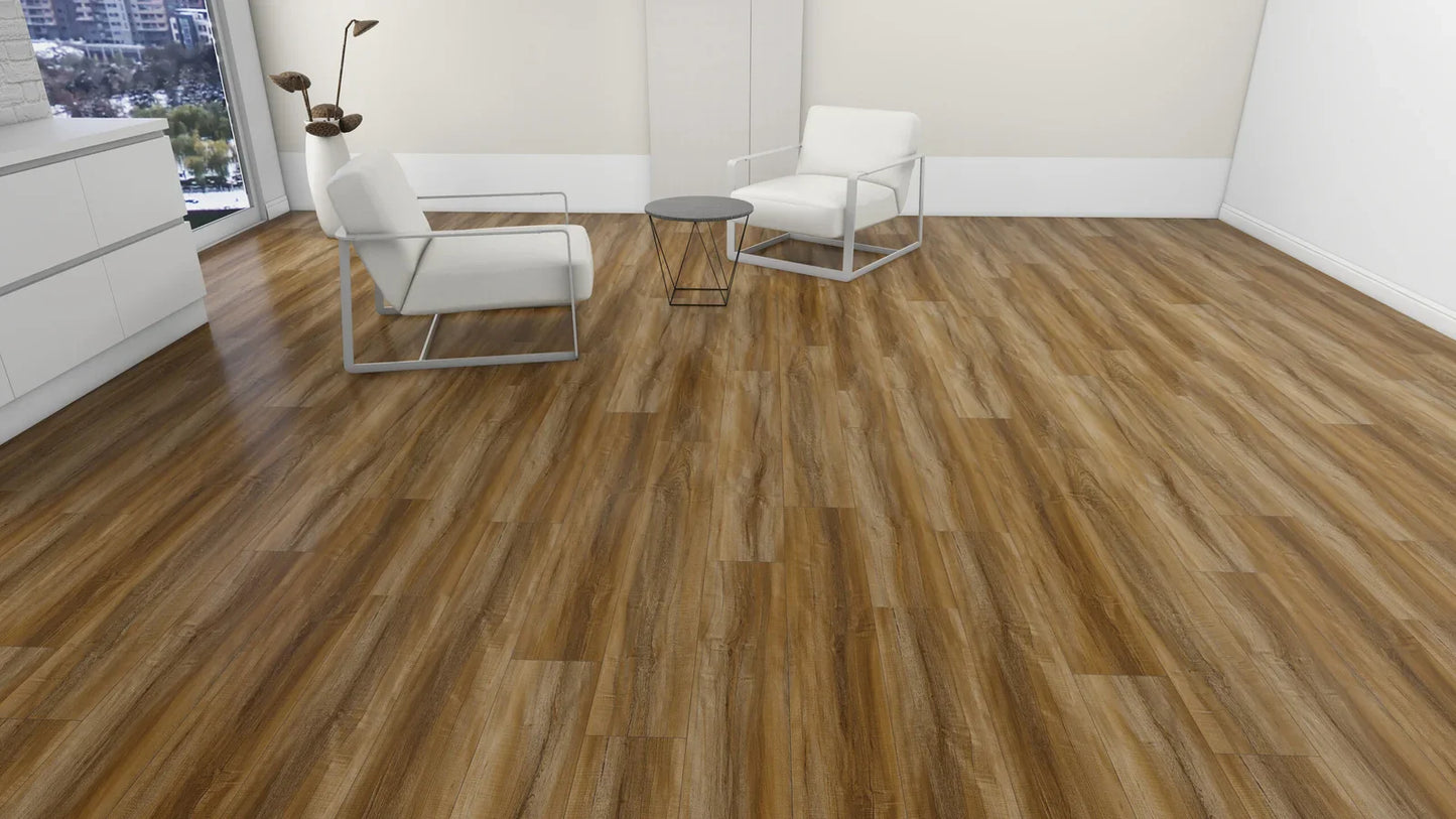 Floor Tek Summit Clover 9"x60" SPC Vinyl Flooring