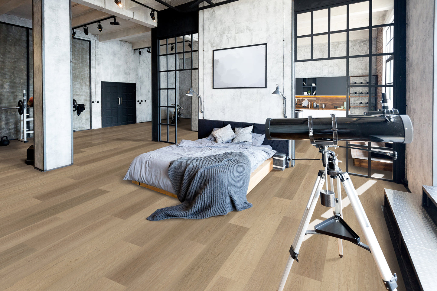 Biyork Riptide Tidal Wave 8"x48"x12mm Laminate Flooring