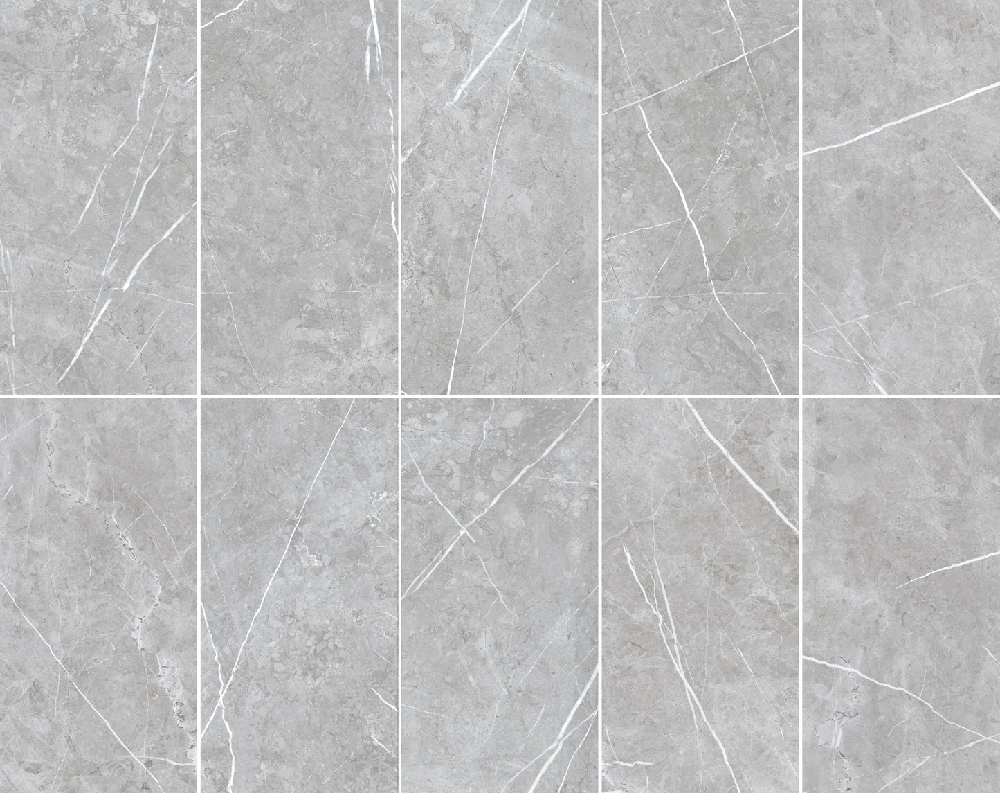 Theater Pearl 12x24 Matte Marble Effect Porcelain Tile