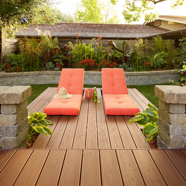 Trex Tiki Torch 1"x6"x20 ft. Groove Edge Decking Board