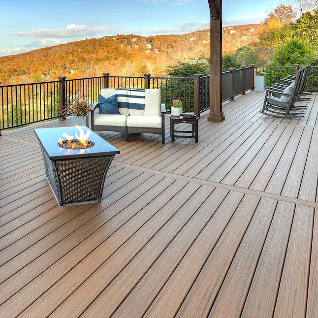 Trex Toasted Sand 1"x6"x20 ft. Square Edge Decking Board