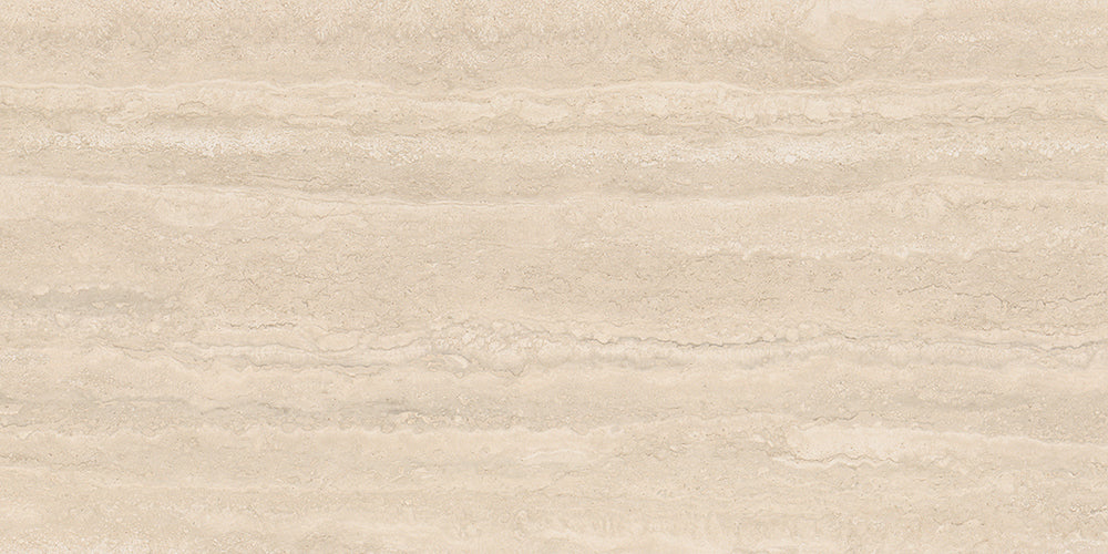 Traverland Ivory 12x24 Matte Vein Cut Porcelain Travertine