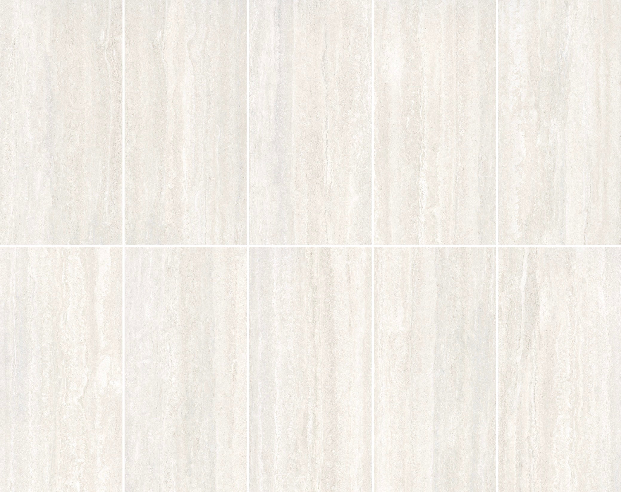 Traverland Off White 12x24 Matte Porcelain Travertine
