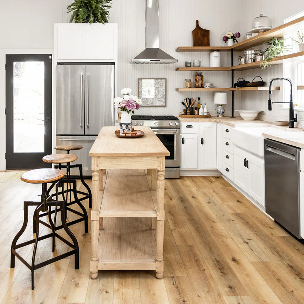 Tarkett ProGen West Oak Natural 7"x60" Luxury Vinyl Flooring