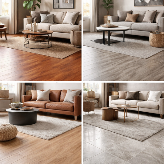 best flooring to put in a living room