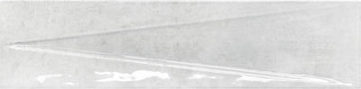 Bari Silver Decor 2x10 Polished Ceramic Subway Tile Backsplash