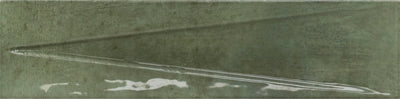 Bari Green Decor 2x10 Polished Finish Subway Tile Backsplash
