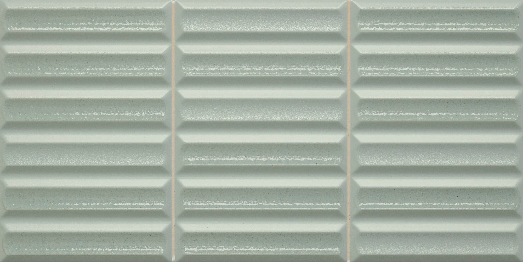 Moves Green 8x16 Matte/Polished Finish Fluted Backsplash Tile