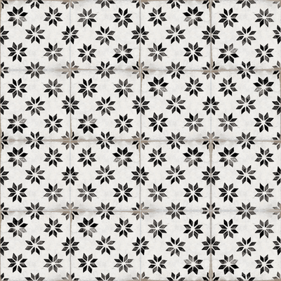 Albori 8x8 Matte Finish Porcelain Patterned Tile
