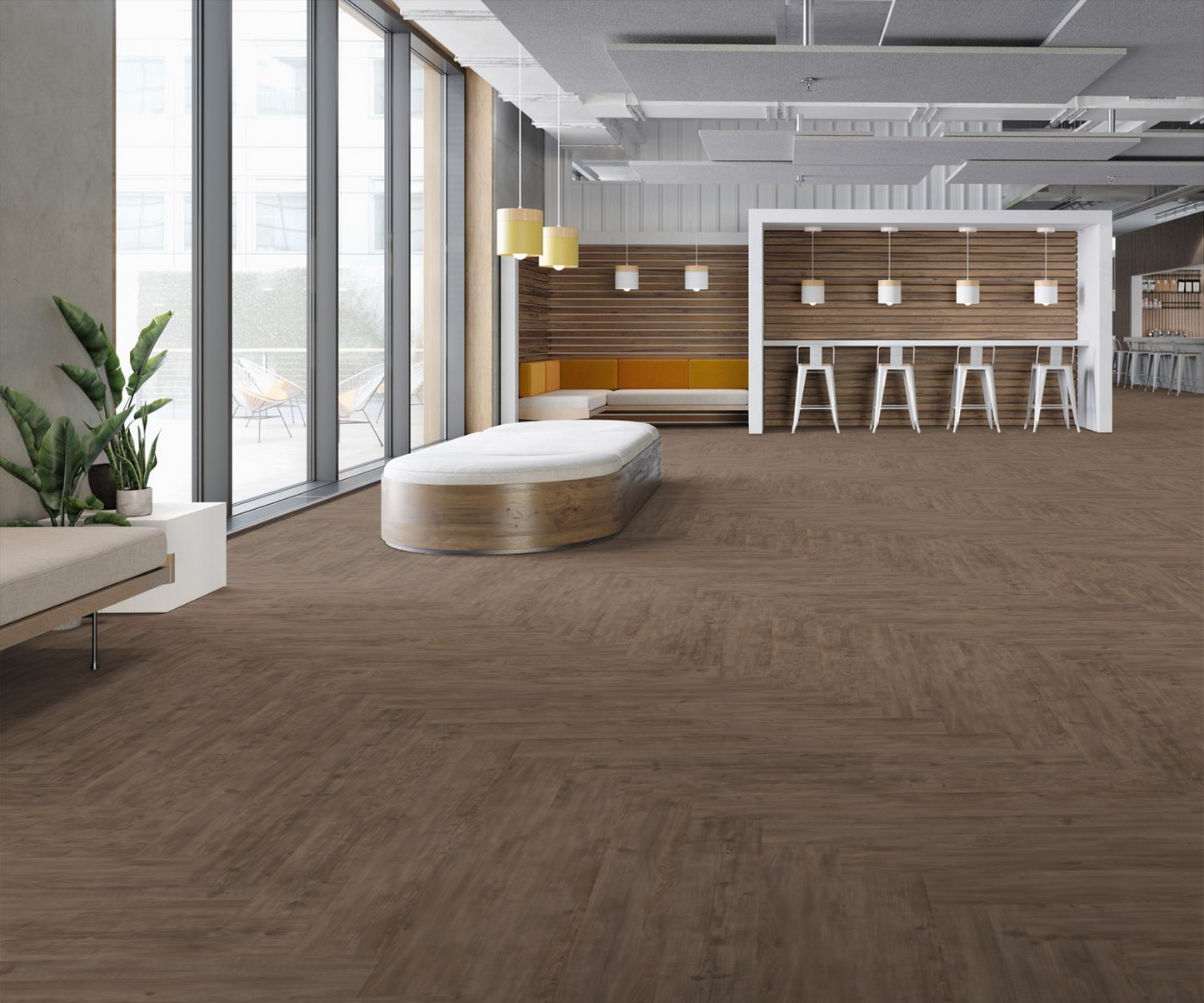 Tarkett iD Latitude Wood Acadia 6"x48" Luxury Vinyl Flooring