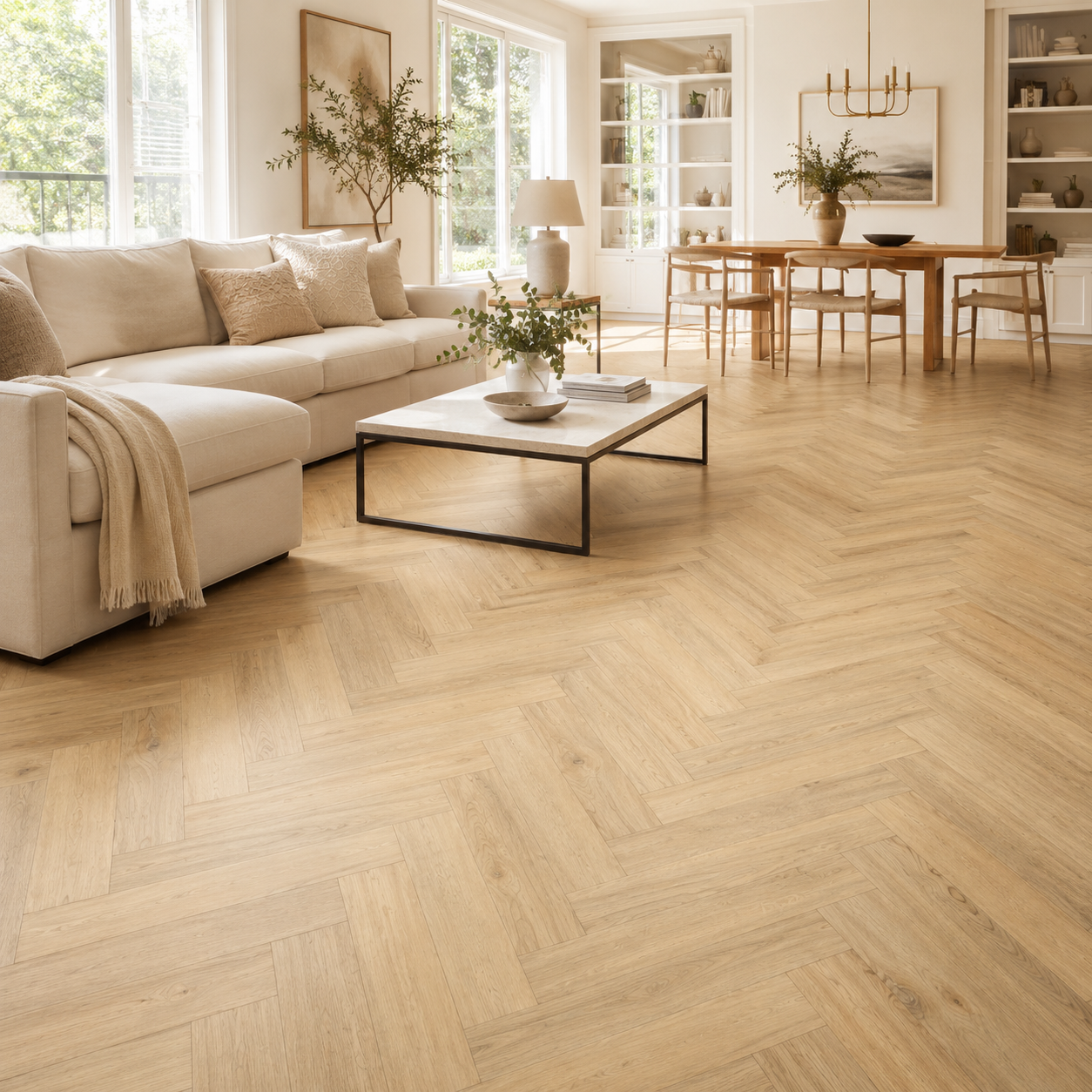 Grandeur Alexandria HB 5”x24” SPC Luxury Vinyl Flooring